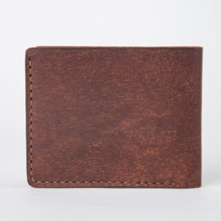 Leather bifold wallet IMG_7666