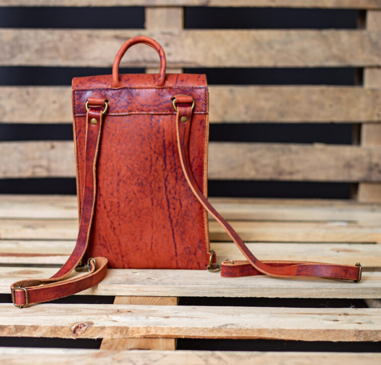 Leather rustic backpackIMG_68331579554200841