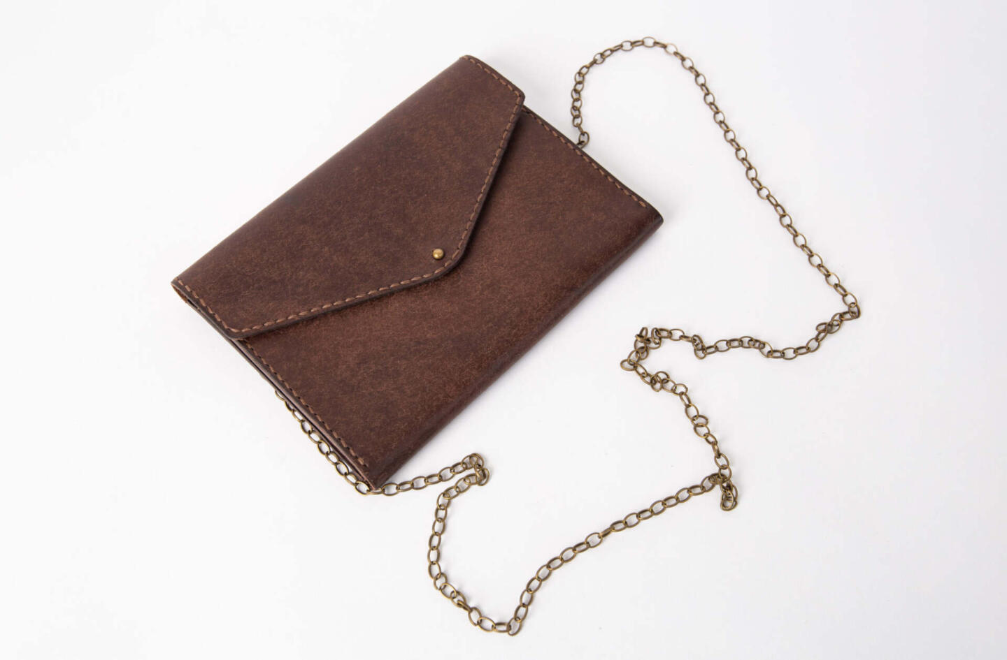 Leather clutch on chain IMG_0104